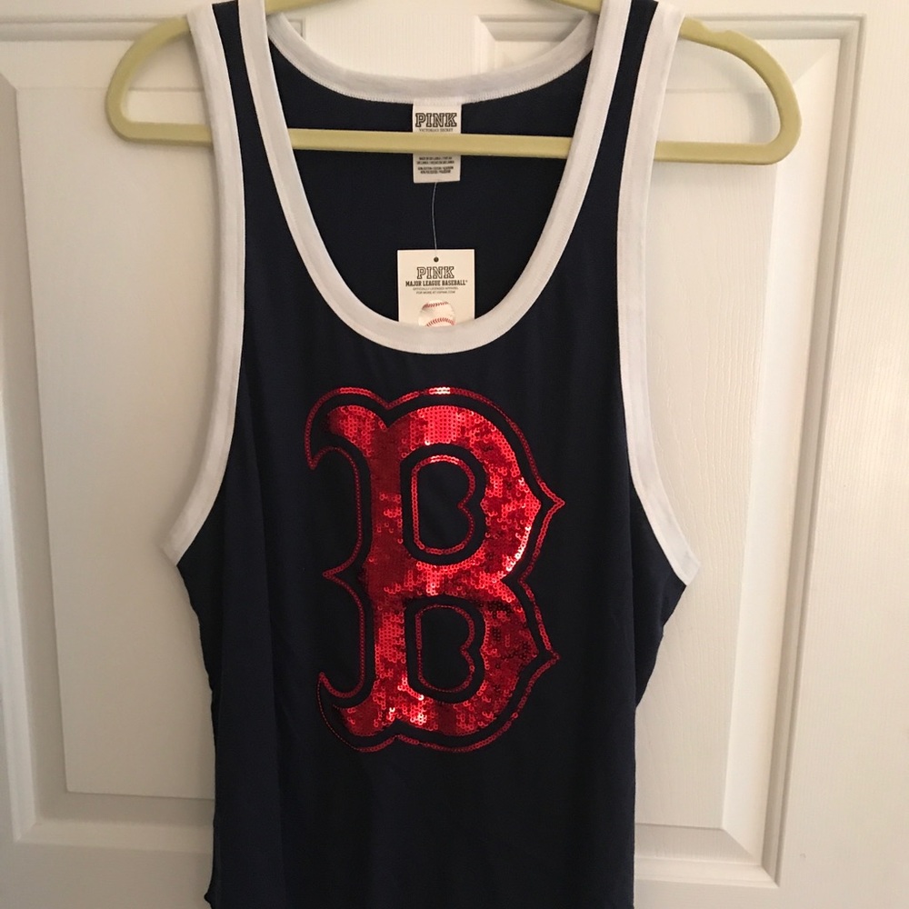 Limited edition VS Pink Red Sox tank